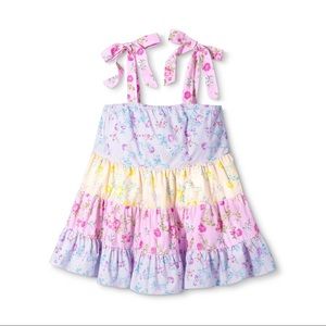 LoveShackFancy for Target Jeanne Tiered Mini Dress